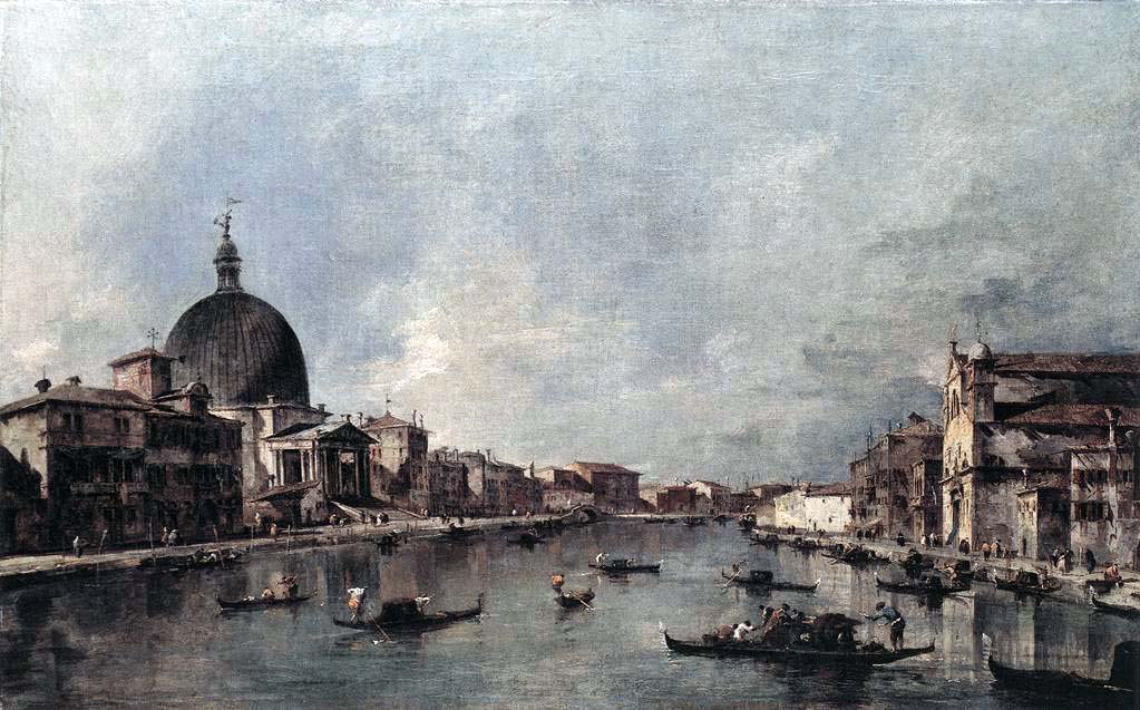 Grand Canal with San Simeone Piccolo 